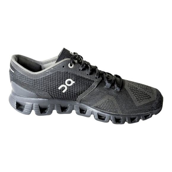ON RUNNING Cloud X 'Black Asphalt Grey' Running Shoes Size 10 - Picture 7 of 9